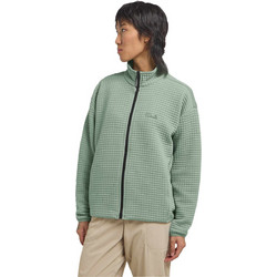 Jack Wolfskin Γυναικεία Ζακέτα Φούτερ Μακριά με Φερμουάρ Πράσινο Mint A63851-E0272