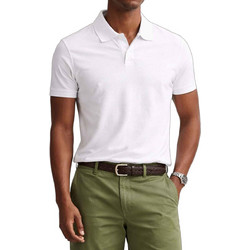 Gant Ανδρική Μπλούζα Polo Κοντομάνικη Λευκή 3G2014124-113