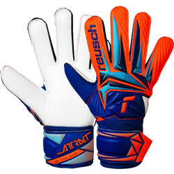 Reusch Attrakt Solid Παιδικά Γάντια Τερματοφύλακα Μπλε Κόκκινα 5672515-4129