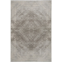 Βιοκαρπέτ Naf Naf Lenoir Χαλί Ορθογώνιο 160x230cm 74876 098 Grey-Cream