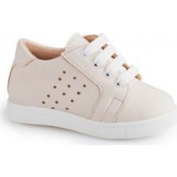 Gorgino Βαπτιστικά Sneakers για Αγόρι Δερμάτινα Ανατομικά Εκρού 3119-1