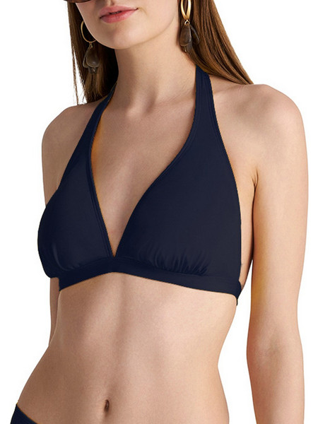 BLU4U Bikini Top Τριγωνάκι με Ενίσχυση Navy Μπλε 26366082D-04