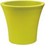 Plastona City Γλάστρα Στρογγυλή Πλαστική Lime 20x17.5cm 021.110013