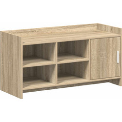 vidaXL Παπουτσοθήκη Ξύλινη Sonoma M100xΠ39.5xΥ51cm 8011357