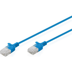 Digitus U/UTP Cat.6 Καλώδιο Δικτύου Ethernet 3m Blue DK-1618-003S-B