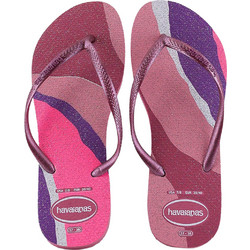 Havaianas Γυναικείες Σαγιονάρες Αντιολισθητικές Φούξια 4145766