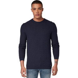 Tom Tailor Ανδρική Πλεκτή Μπλούζα Navy Μπλε 1013703-10668