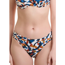 ERKA MARE Venezia Bikini Slip Εκρού Μπλε 15615