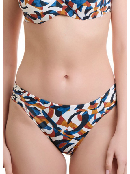 ERKA MARE Venezia Bikini Slip Εκρού Μπλε 15615