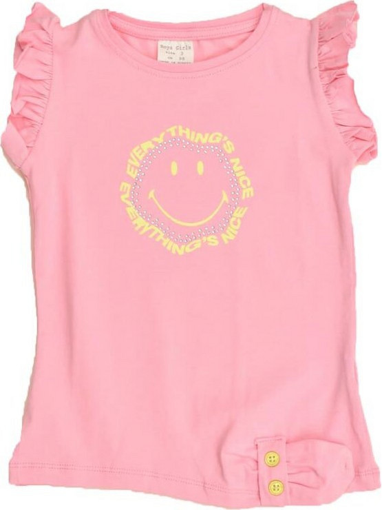 Porte Παιδικό T-Shirt Αμάνικο Ροζ 16390