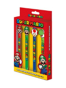Pyramid Super Mario Στυλό Gel που Σβήνει 4τμχ