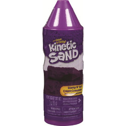 Spin Master Kinetic Sand Stamp N' Roll Purple