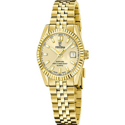 Festina Γυναικείο Ρολόι με Χρυσό Μεταλλικό Μπρασελέ F20089/2