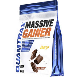 Quamtrax Massive Gainer Milk Choco Πρωτεΐνη Ορού Γάλακτος Όγκου 6kg