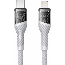 Ezra DC215 Braided USB-C to Lightning Cable 1m Grey