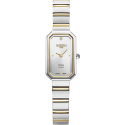 Roamer Γυναικείο Ρολόι με Ασημί Χρυσό Μεταλλικό Μπρασελέ 627845-47-19-20