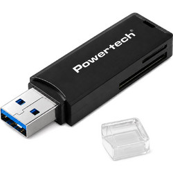 Powertech PT-1605 Card Reader USB-A 3.2 Gen 1 για SD / microSD