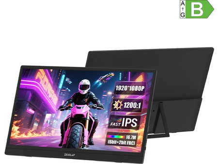 ZEUSLAP ZB156 IPS HDR Φορητό Monitor 15.6" 1920x1080 FHD 60Hz 5ms