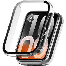Techsuit Defense360 Pro Πλαστική Θήκη με Προστασία Οθόνης για Xiaomi Smart Band 10 Pro 43mm Διαφανής