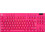 Logitech G Pro X TKL Ασύρματο Μηχανικό Gaming Πληκτρολόγιο TenKeyLess RGB Magenta