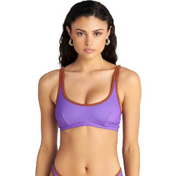 BLU4U Zebra Stripes Bikini Top Μπουστάκι Μωβ 26366566-11