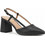 Verde Γόβες Slingback Δερμάτινες με Χοντρό Ψηλό Τακούνι Μαύρες 28-0004232