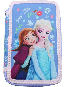 Giotto Frozen Κασετίνα Γεμάτη με 3 Θήκες Γαλάζια 8565645