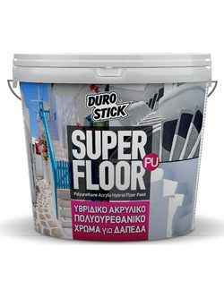 Durostick Super Floor PU Χρώμα Δαπέδου Πράσινο 3lt