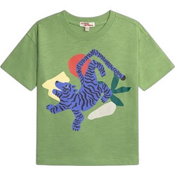 Dpam Παιδικό T-Shirt Κοντομάνικο Πράσινο ZOEXOTI1