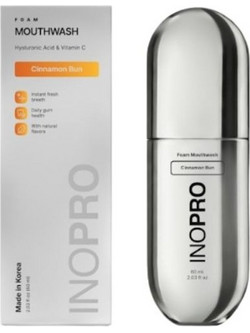 Inopro Cinnamon Roll Foam Στοματικό Διάλυμα για Προστασία Ούλων 60ml