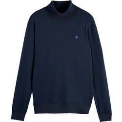 Scotch & Soda Ανδρικό Πουλόβερ Ζιβάγκο Navy Μπλε 181341-410