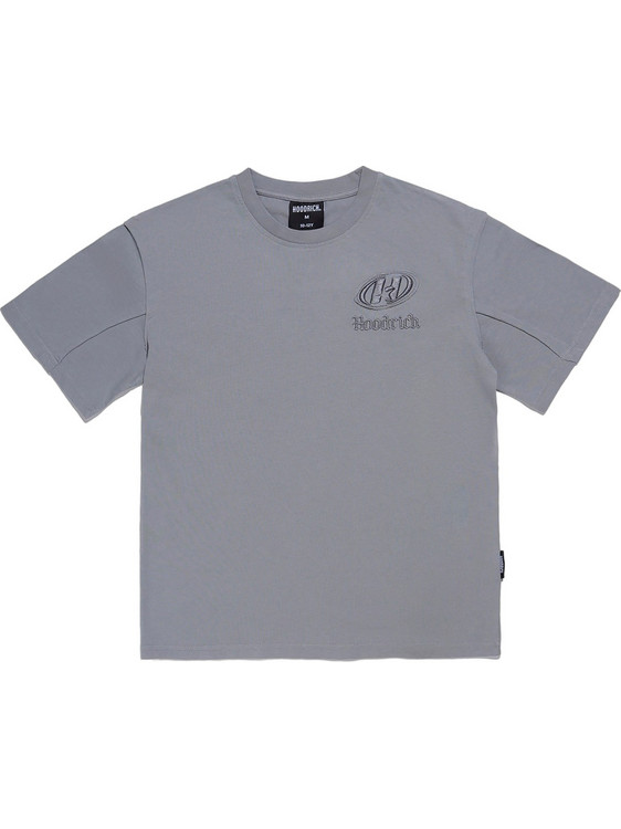 Hoodrich Παιδικό T-Shirt Κοντομάνικο Γκρι HJ02260069