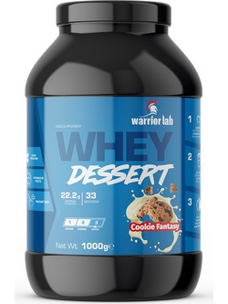 Warriorlab Whey Dessert Cookie Fantasy Πρωτεΐνη Ορού Γάλακτος 1kg