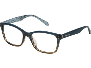 Zadig & Voltaire VZV163 5201H2 Γυναικείος Σκελετός Γυαλιών Οράσεως Κοκάλινος Μπλε