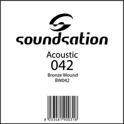 Soundsation BW042 Χορδή Ακουστικής Κιθάρας Bronze 42"