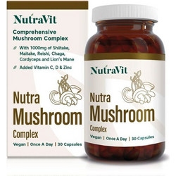NutraVit Nutra Mushroom Complex 30 Κάψουλες