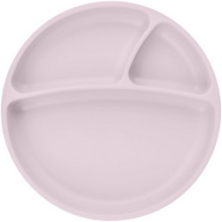 Minikoioi Πιάτο Φαγητού με Χωρίσματα & Βεντούζα Misty Lilac