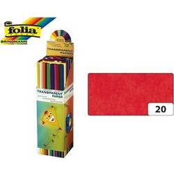 Folia Χαρτόνι Χαρταετού Κόκκινο σε Ρολό 70x100cm 88120-20