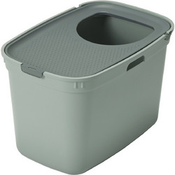 Vadigran Princess Τουαλέτα Γάτας Κλειστή Χακί Γκρι Μ59xΠ39xΥ38cm