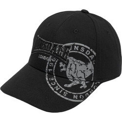 Lonsdale Ανδρικό Καπέλο Jockey Υφασμάτινο Μαύρο 14945-1000YS
