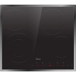 Midea MCH702T298K0FRX Κεραμική Εστία Αυτόνομη με Λειτουργία Κλειδώματος 52x59cm