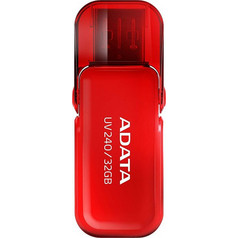 Adata UV240 32GB USB Stick 2.0 με USB-A Κόκκινο