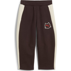 Puma Παιδικό Παντελόνι Φόρμας Καφέ Μπεζ 637424-33