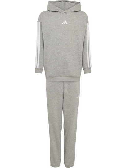 Adidas Παιδικό Σετ Φόρμας Γκρι KY5497