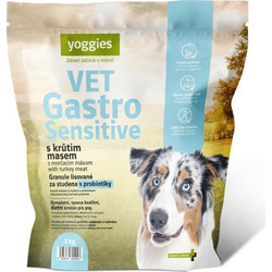 Yoggies Vet Gastro Sensitive Cold Pressed Adult with Turkey 2kg