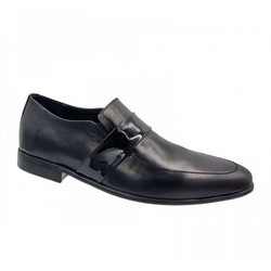 Kricket Ανδρικά Μοκασίνια Loafers Δερμάτινα Μαύρα 23Κ-6007-1