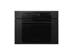 Smeg SO4202M1B Εντοιχιζόμενος Φούρνος Μικροκυμάτων με Grill 70lt Μαύρος
