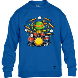 Takeposition Drummer Machine Παιδικό Φούτερ Royal Blue 810-1687