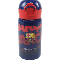 Back Me UP Barcelona Παιδικό Παγούρι Ανοξείδωτο BPA Free Navy Μπλε Κόκκινο 500ml