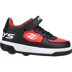 Heelys Rezerve Παιδικά Sneakers με Ροδάκια Μαύρα Κόκκινα HLY-B2W-841